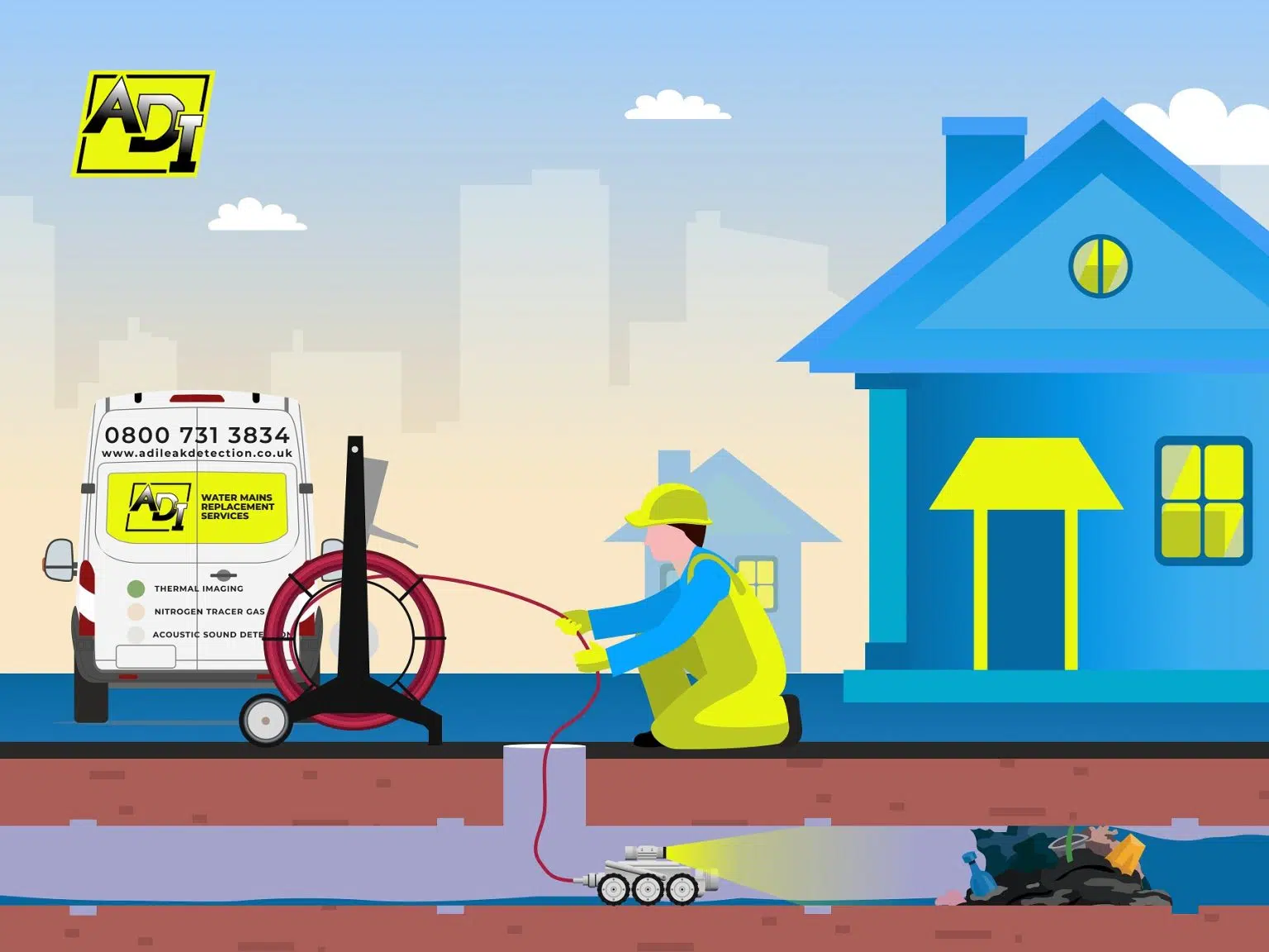 Drainage CCTV Surveys & Investigations Hastings